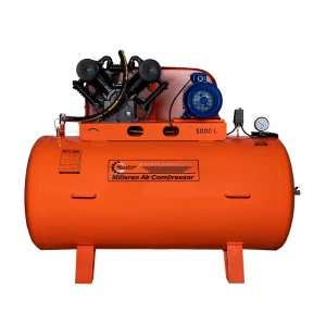 مشخصات کمپرسور باد پیستونی 1000 لیتری چهار سیلندر( تحت فشار) میلران کد 6011
